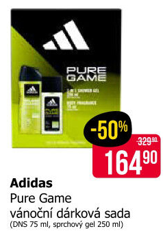 Dárková kazeta Pure Game Adidas
