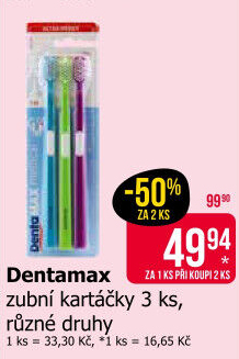 Kartáček na zuby Dentamax