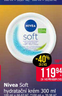 Krém hydratační Soft Nivea