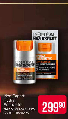 Krém pleťový pánský Hydra Energetic Men ExpertL'
