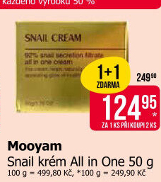 Krém Snail All in One Mooyam