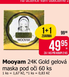 Maska pod oči Mooyam