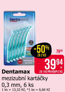 Mezizubní kartáčky Dentamax