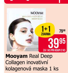 Pleťová maska Mooyam