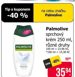 Sprchový gel krémový Naturals Palmolive