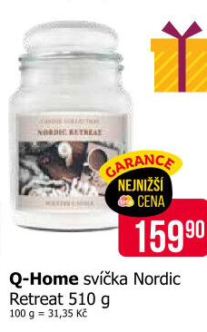 Svíčka vonná Q Home