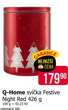 Svíčka vonná Q Home