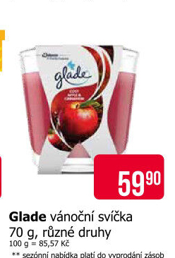 Svíčky vonné Glade by Brise