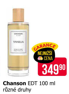 Toaletní voda dámská Chanson