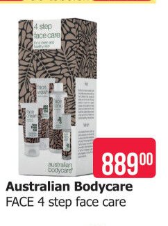 Australian Bodycare FACE 4 step face care