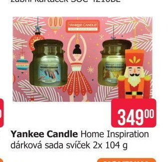 Yankee Candle Home Inspiration dárková sada svíček 2x 104 g