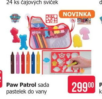 Paw Patrol sada pastelek do vany