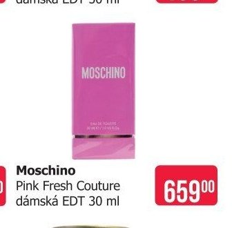 Moschino Pink Fresh Couture dámská EDT 30 ml