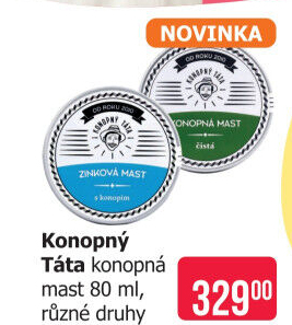 Konopná mast Konopný Táta