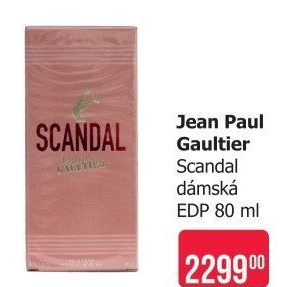 Parfémovaná voda dámská Scandal Jean Paul Gaultier