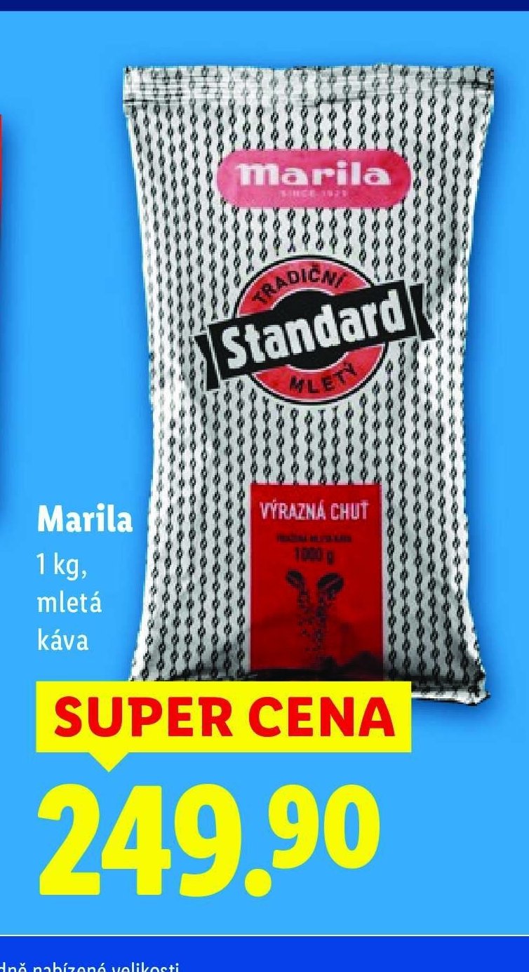 Marila mletá káva