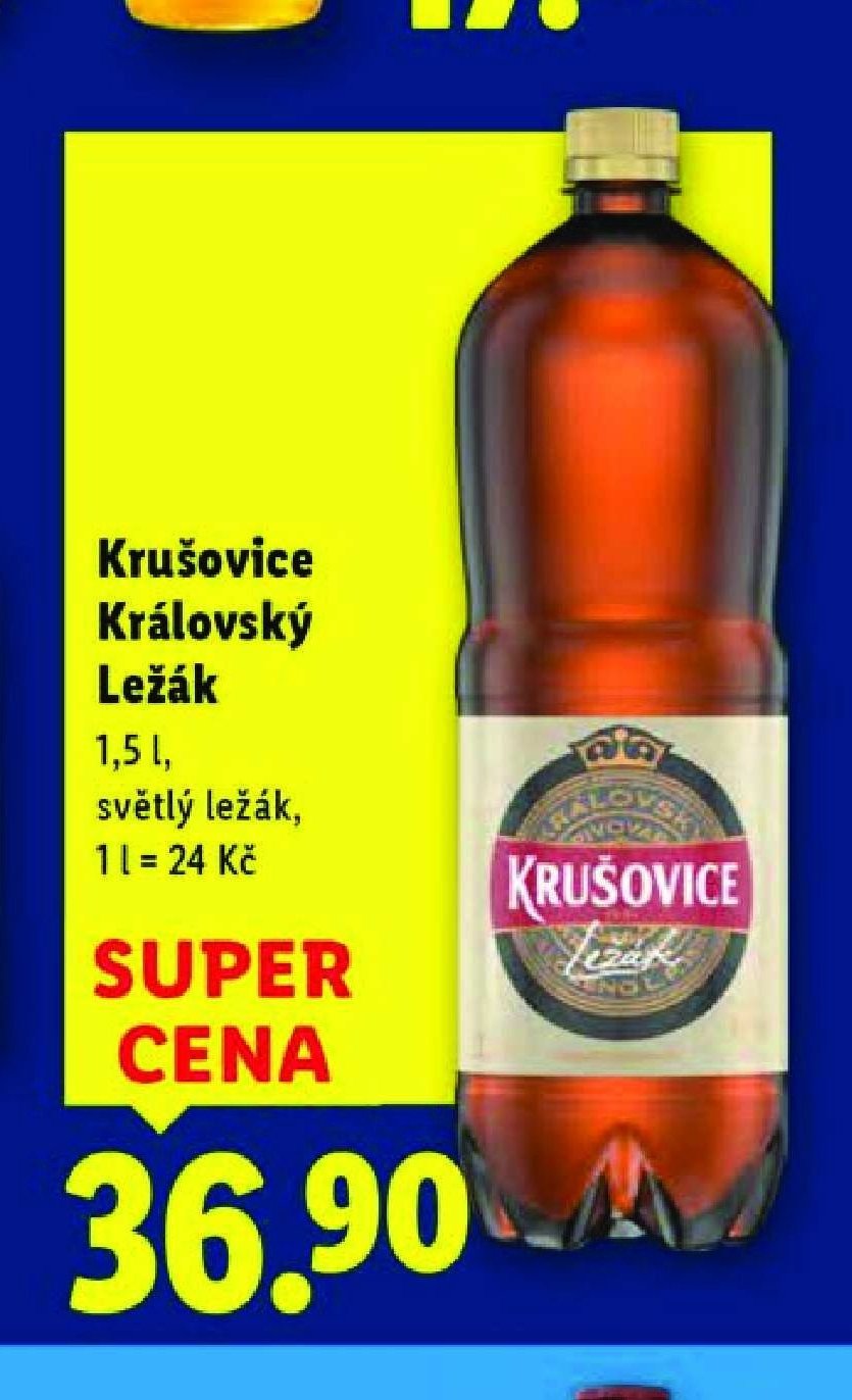 Krušovice Královský Ležák