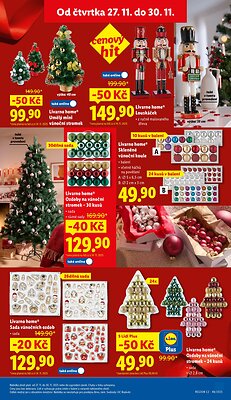 akční leták Lidl 24.11.2025-26.11.2025