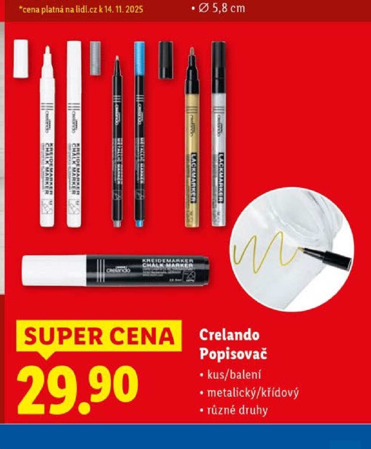 Crelando Popisovač