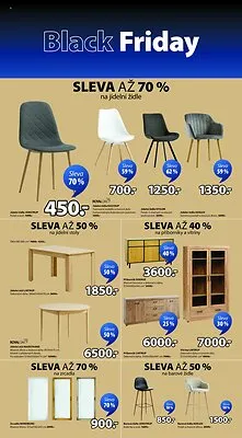 akční leták Jysk 19.11.2025-23.11.2025