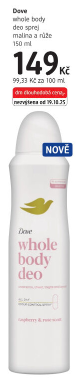 Deodorant sprej Dove