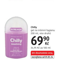 Intimní gel Intima Chilly