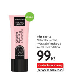 Make up hydratační Naturally Perfect Miss Sporty