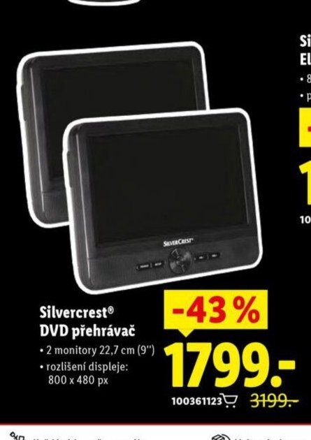 Silvercrest DVD přehrávač
