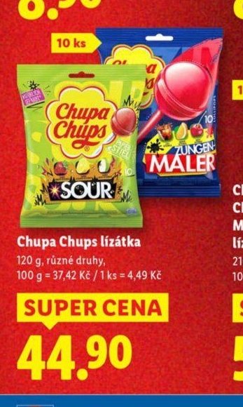 Chupa Chups lízátka