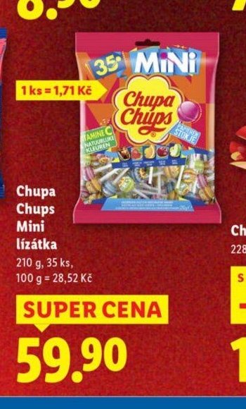 Chupa Chups Mini lízátka