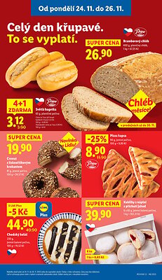 akční leták Lidl 24.11.2025-26.11.2025