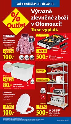 akční leták Lidl 24.11.2025-26.11.2025