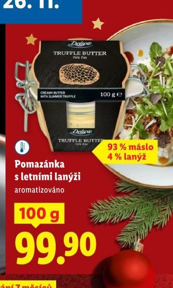 Pomazánka s letními lanýži