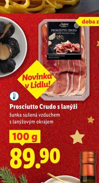 Prosciutto Crudo s lanýži