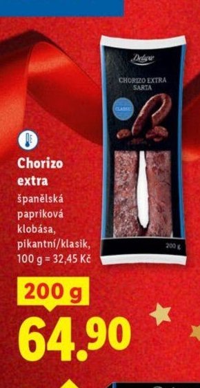 Chorizo extra