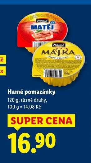 Hamé pomazánky