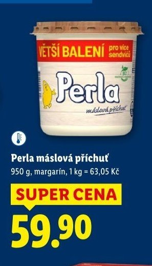 Perla máslová příchuť