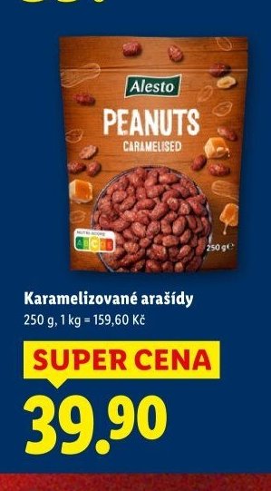 Karamelizované arašídy