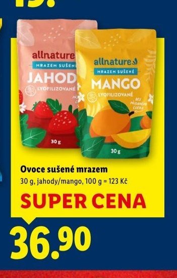 Ovoce sušené mrazem
