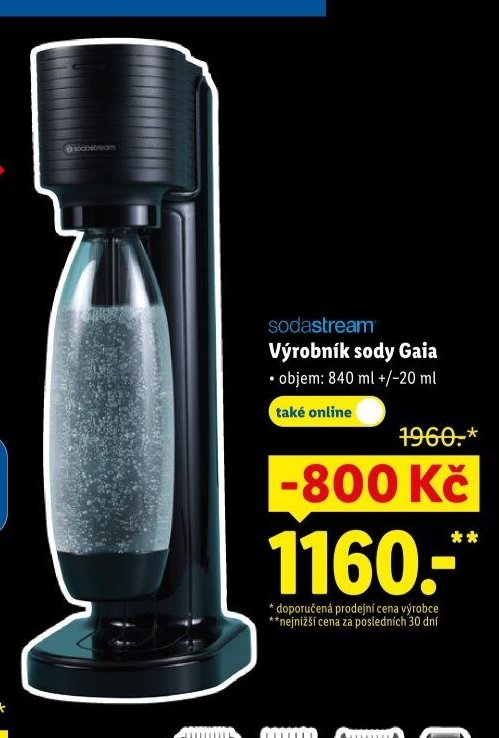 Sodastream Výrobník sody Gaia