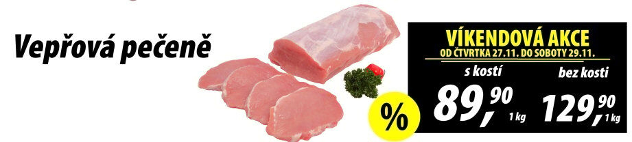 Vepřová pečeně s kostí