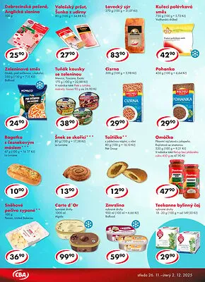 akční leták CBA 26.11.2025-2.12.2025