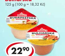 Pomazánka budapešťská, bulharská
