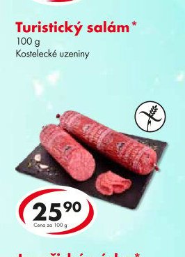 Turistický salám