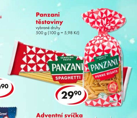 Panzani těstoviny
