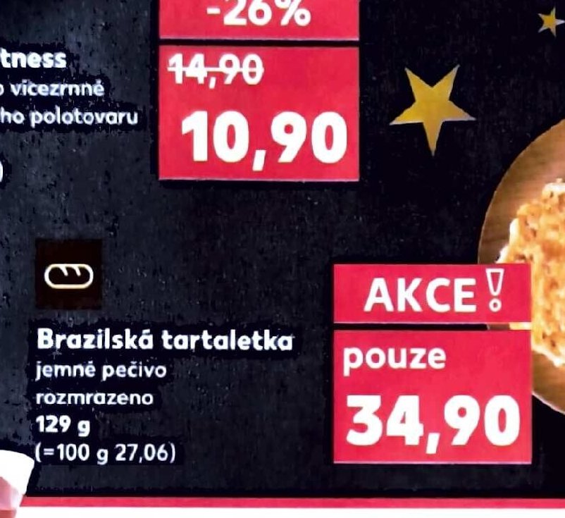Brazilská tartaletka