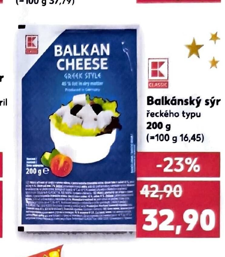 Classic Balkánský sýr