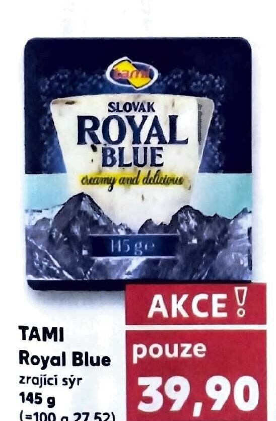 Tami Royal Blue zrající sýr