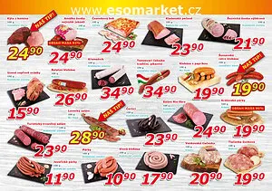 akční leták ESO MARKET 26.11.2025-7.12.2025