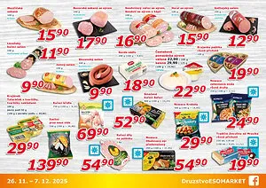 akční leták ESO MARKET 26.11.2025-7.12.2025